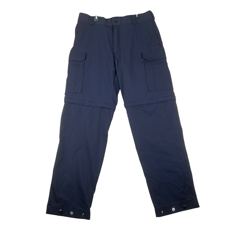 Blauer 8822Z Flexforce Zip-Off Pants 36 Navy Convertible Cargo Tactical‎ Pants